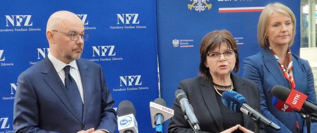 Minister Zdrowia Izabela Leszczyna i Prezes NFZ Filip Nowak podpisali umowę na realizację programu „Wsparcie podstawowej opieki zdrowotnej”. Ponad miliard złotych na rozwój POZ