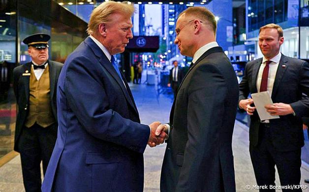 Spotkanie Andrzeja Dudy z Donaldem Trumpem