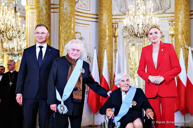 [VIDEO] Prezydent Rzeczypospolitej Polskiej Andrzej Duda z okazji Święta Narodowego Trzeciego Maja nadał Ordery Orła Białego osobom zasłużonym w służbie państwu i społeczeństwu
