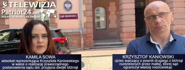 [VIDEO] PATRIOT24 INTERWENIUJE: Czy prezes Sądu Rejonowego w Bytomiu Wojciech Kowalik obejmie nadzorem dramat bliźniąt czy poda się do dymisji?