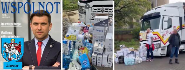 [VIDEO] PATRIOT24 Z OSTATNIEJ CHWILI: Jawor angażuje się w pomoc dla powodzian z Kotliny Kłodzkiej