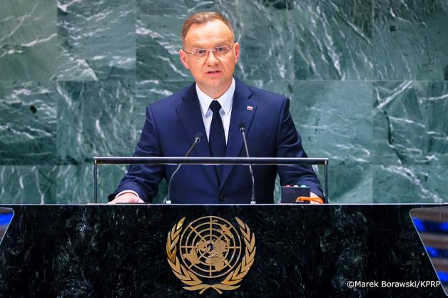 [VIDEO] ONZ. Wystąpienie Prezydenta RP Andrzeja Dudy podczas „Szczytu dla Przyszłości” w USA