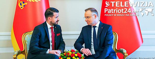 [VIDEO] Prezydent RP z Prezydentem Republiki Czarnogóry o bezpieczeństwie w regionie, wydatkach na obronność oraz wsparciu Polski dla Czarnogóry w jej europejskich aspiracjach