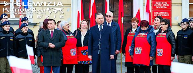 [VIDEO] Wschowa. Spotkanie Prezydenta RP z mieszkańcami