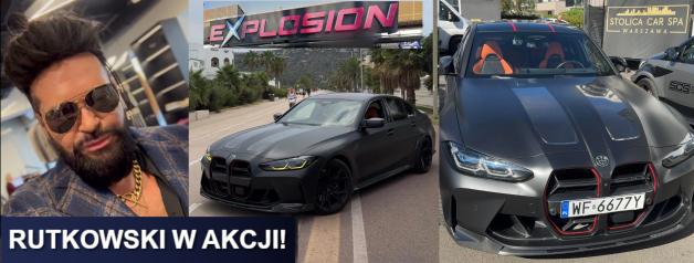 BIURO RUTKOWSKI POSZUKUJE-SKRADZIONGO BMW M3 COMPETITION POD KLUBEM EXPLOSION W WARSZAWIE
